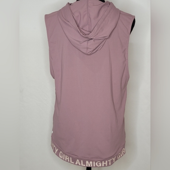 Fabletics Yukon Girl Almighty Sleeveless Full Zip Tunic Hoodie Vest - Size S - Picture 6 of 11